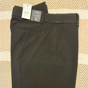 Brand new with tags J Crew black cropped pants